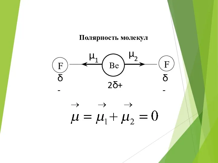 Полярность молекул