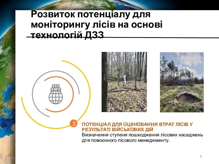 Розвиток потенціалу для моніторингу лісів на основі технологій ДЗЗ 3