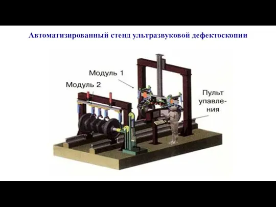 Автоматизированный стенд ультразвуковой дефектоскопии