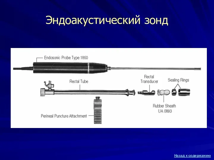 Эндоакустический зонд