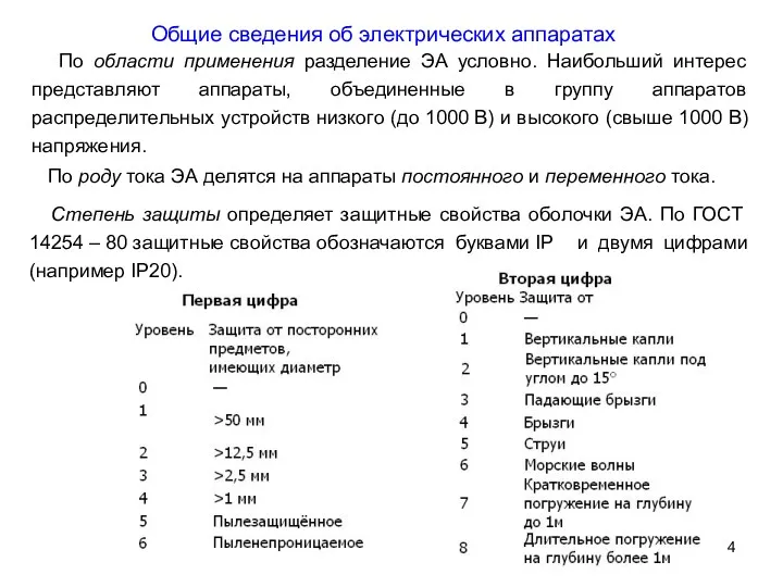 По области применения разделение ЭА условно. Наибольший интерес представляют аппараты,