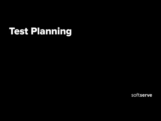 Test Planning