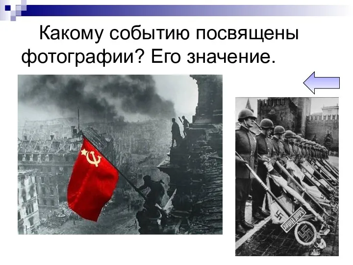 Какому событию посвящены фотографии? Его значение.