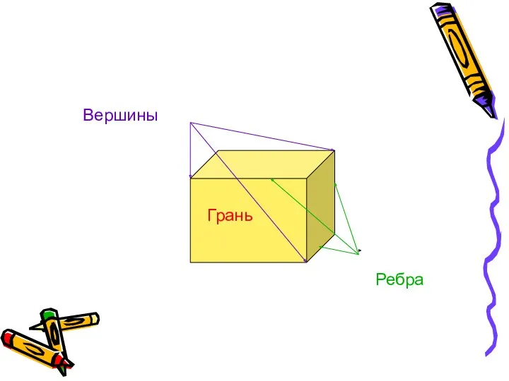 Вершины Ребра Грань