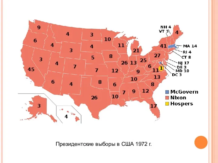 Президентские выборы в США 1972 г.