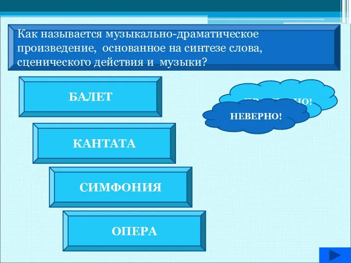 Как называется музыкально-драматическое произведение, основанное на синтезе слова, сценического действия