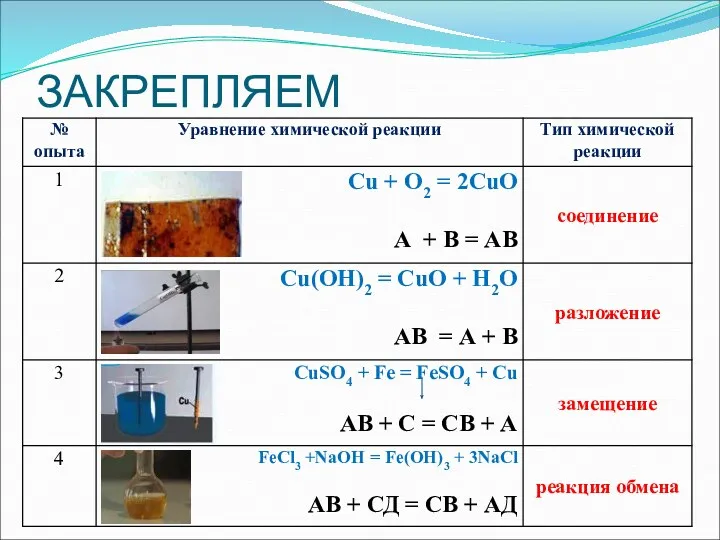 ЗАКРЕПЛЯЕМ