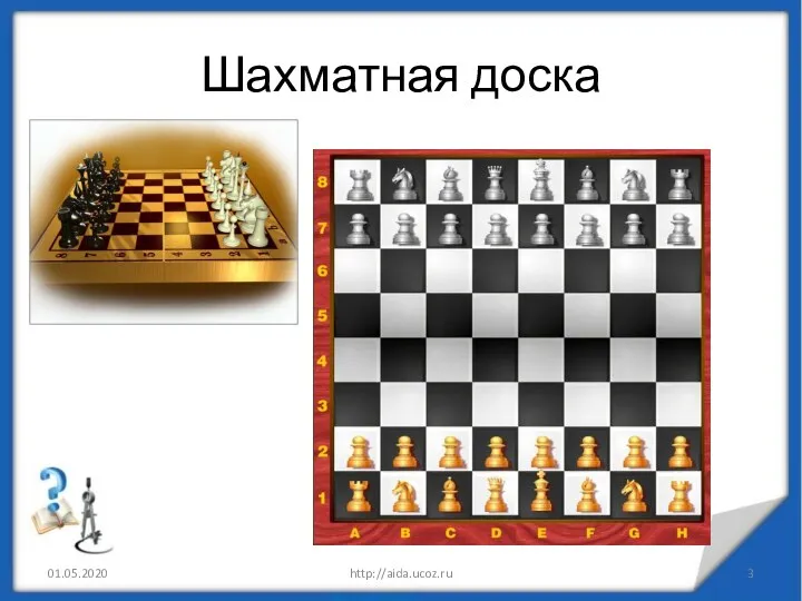 Шахматная доска 01.05.2020 http://aida.ucoz.ru