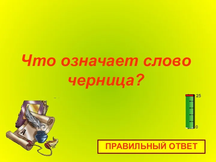 Что означает слово черница? ПРАВИЛЬНЫЙ ОТВЕТ 0 25