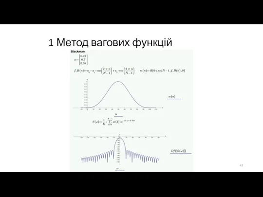 1 Метод вагових функцій