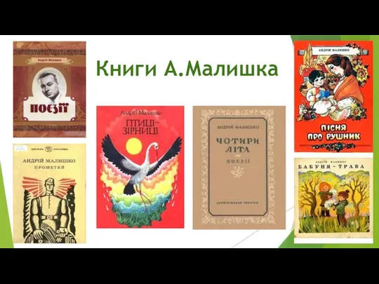 Книги А.Малишка