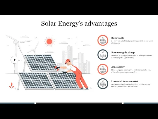 Solar Energy’s advantages