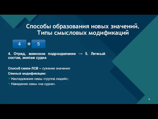 4. Отряд, воинское подразделение → 5. Личный состав, экипаж судна