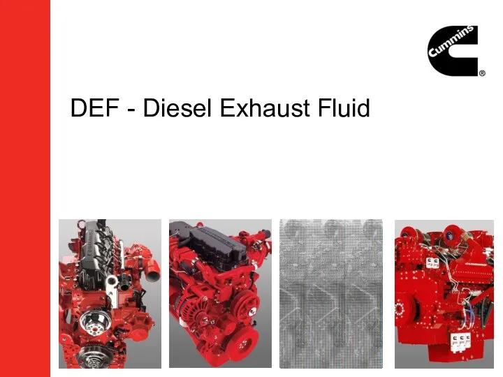 DEF - Diesel Exhaust Fluid