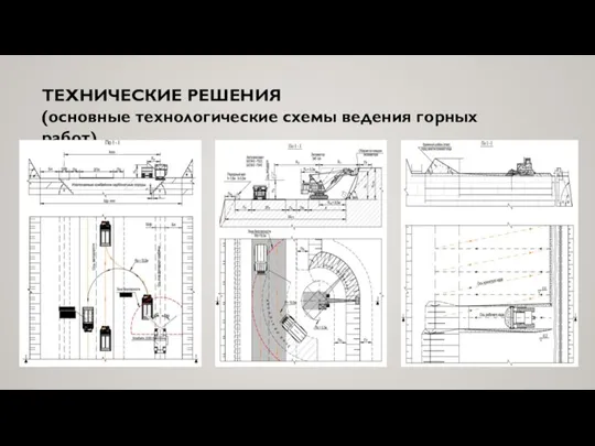 ТЕХНИЧЕСКИЕ РЕШЕНИЯ (основные технологические схемы ведения горных работ)