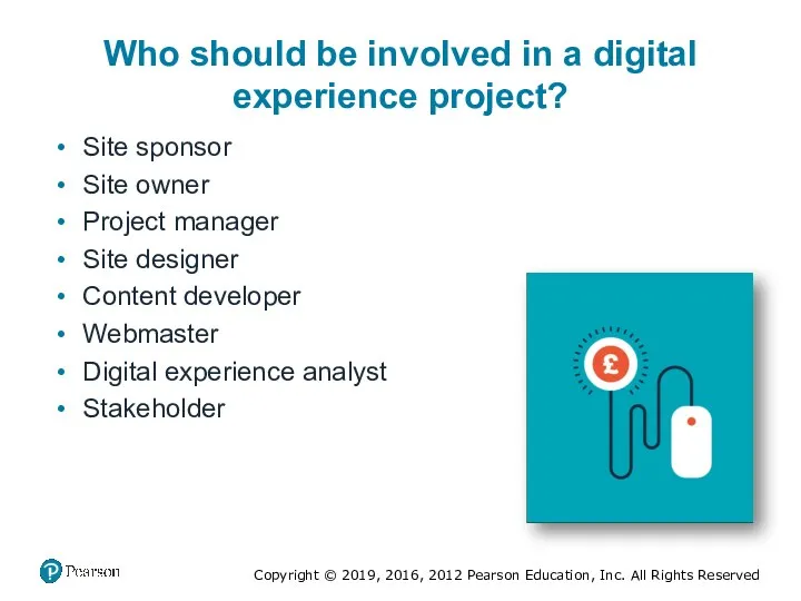 Who should be involved in a digital experience project? Site