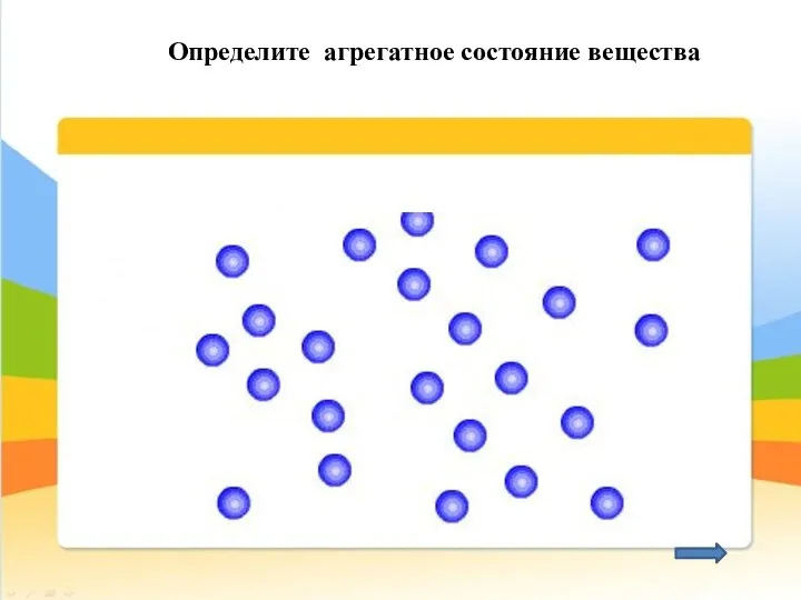 Определите агрегатное состояние вещества