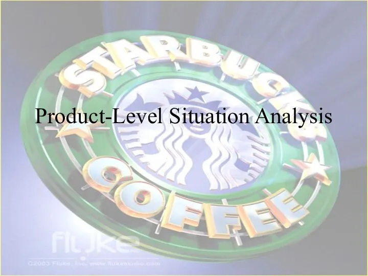 Product-Level Situation Analysis