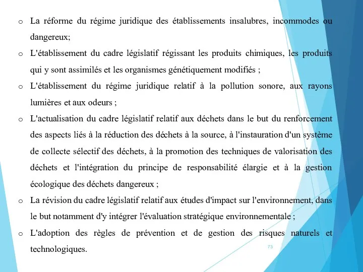 La réforme du régime juridique des établissements insalubres, incommodes ou