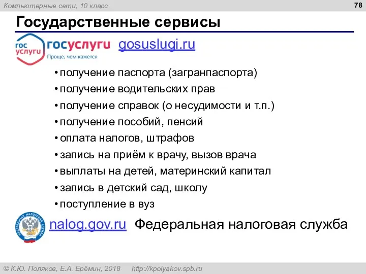 Государственные сервисы gosuslugi.ru получение паспорта (загранпаспорта) получение водительских прав получение