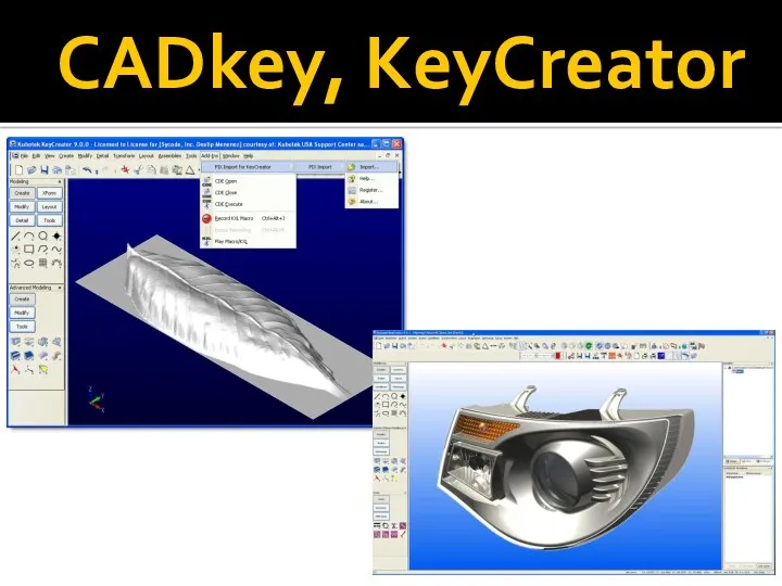 CADkey, KeyCreator
