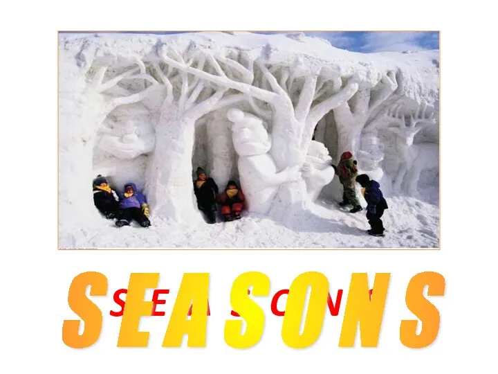 Seasons. Lesson 5