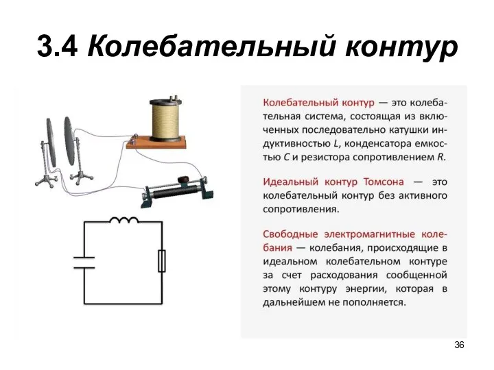 3.4 Колебательный контур