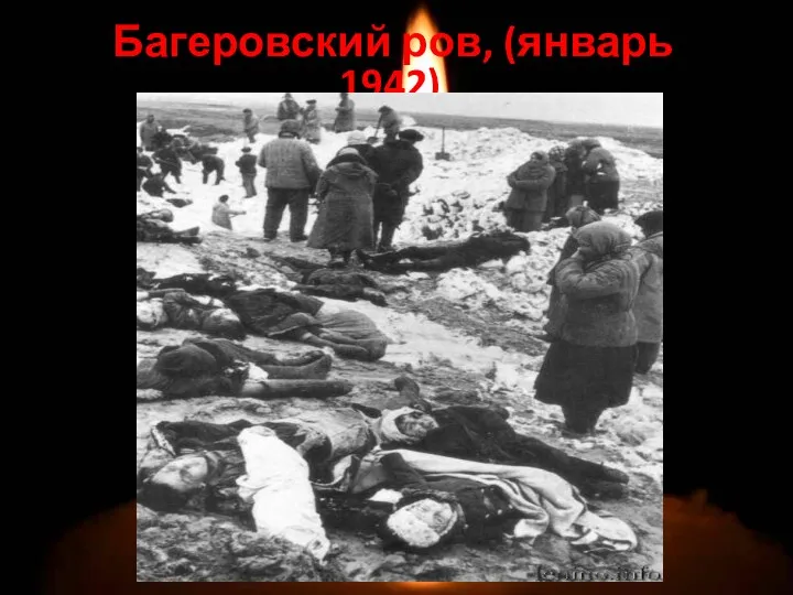 Багеровский ров, (январь 1942)