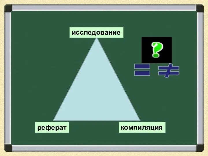 исследование реферат компиляция