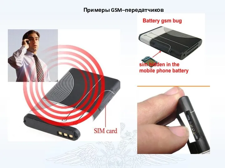 Примеры GSM–передатчиков