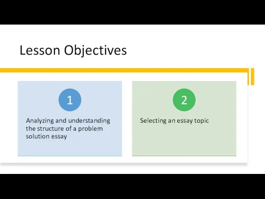 Lesson Objectives