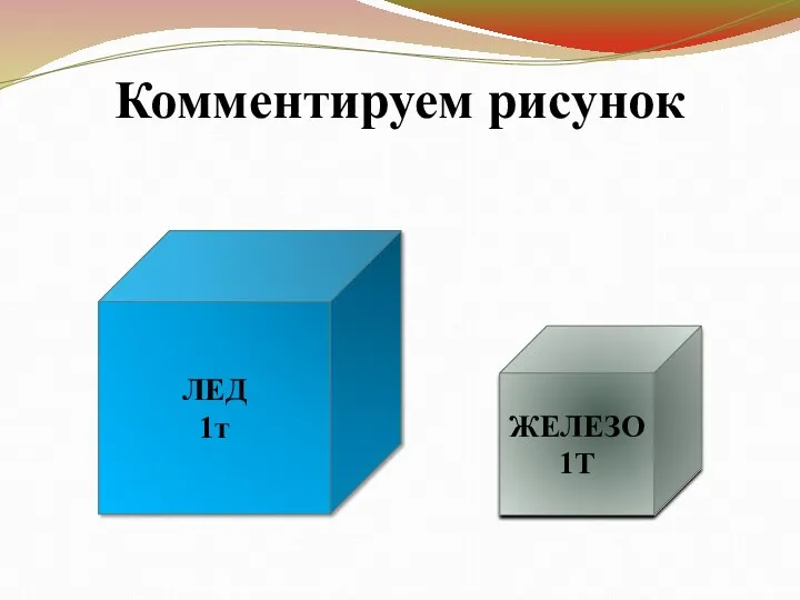 Комментируем рисунок ЛЕД 1т ЖЕЛЕЗО 1Т