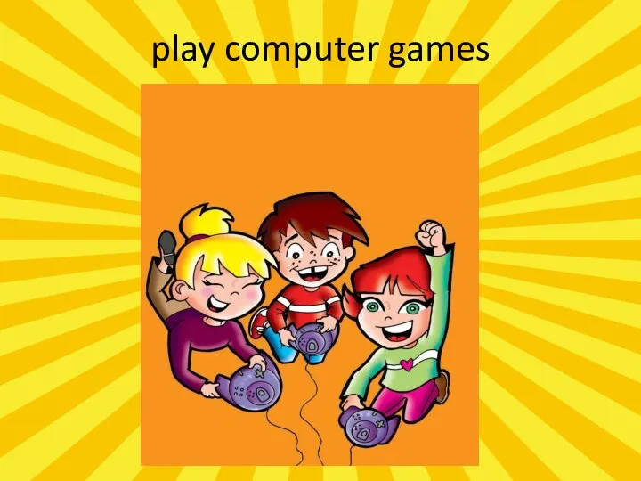 play computer games