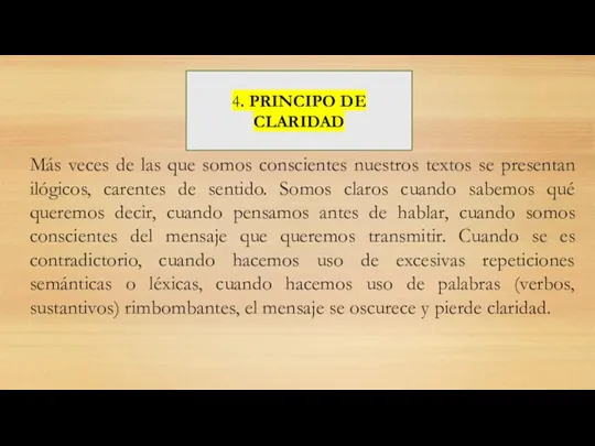 Más veces de las que somos conscientes nuestros textos se