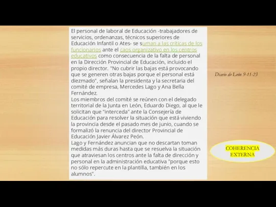 El personal de laboral de Educación -trabajadores de servicios, ordenanzas,