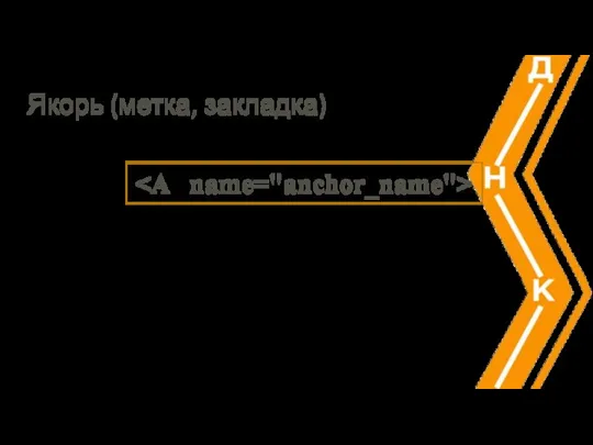 Якорь (метка, закладка)