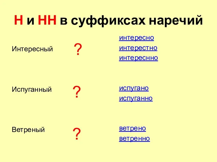 Интересный Испуганный Ветреный интересно интерестно интереснно испугано испуганно ветрено ветренно