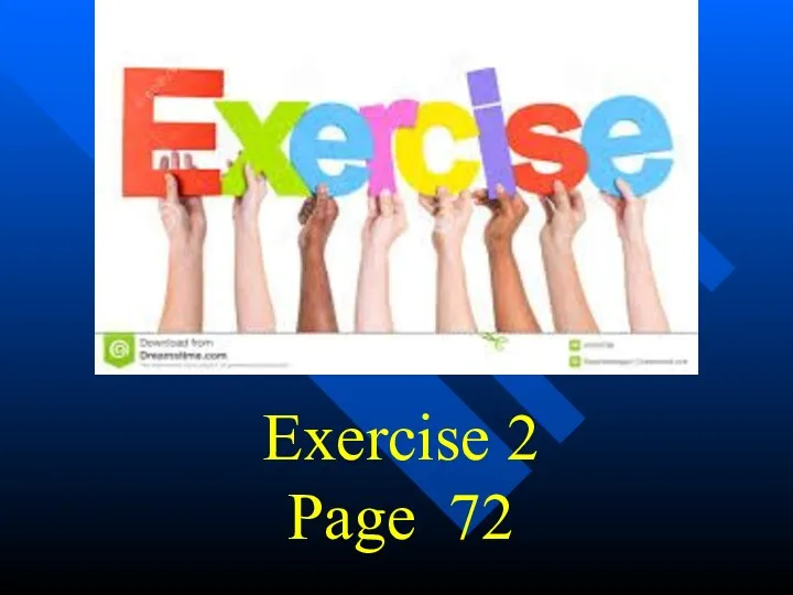 Exercise 2 Page 72