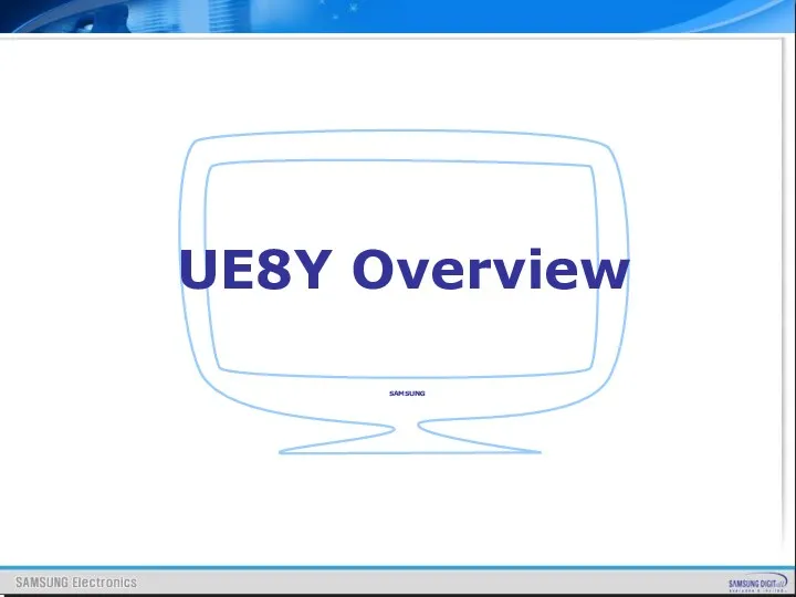 UE8Y Overview