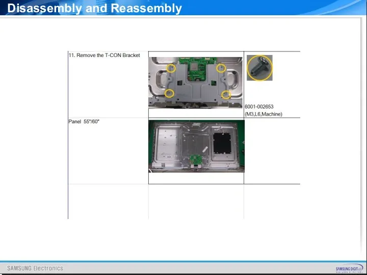 Disassembly and Reassembly