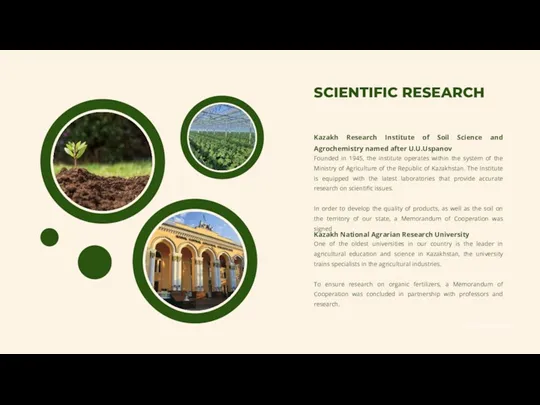 Presentation Design SCIENTIFIC RESEARCH Founded in 1945, the institute operates