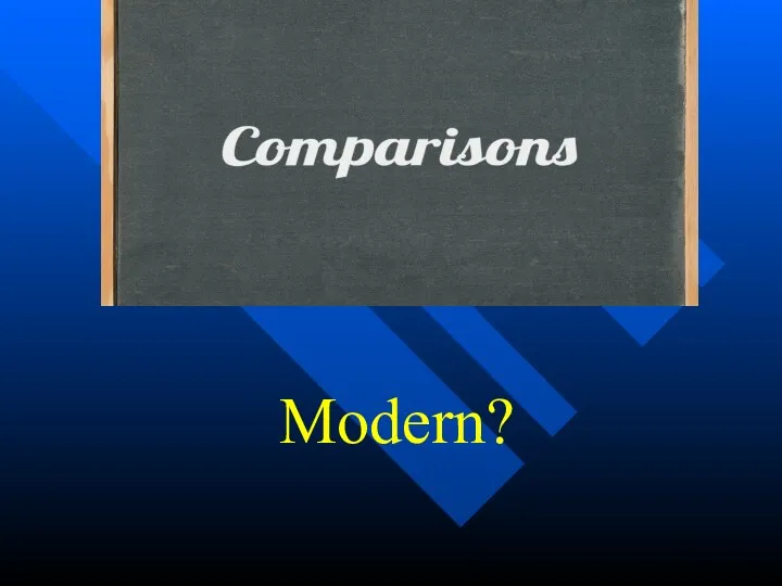 Modern?