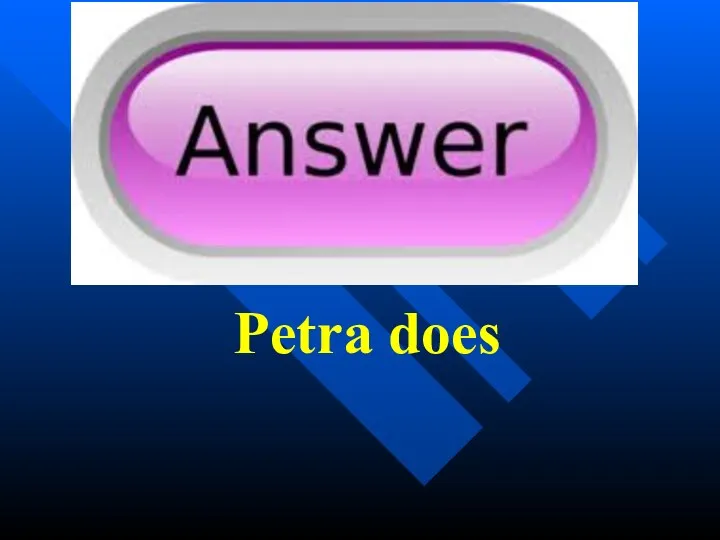 Petra does