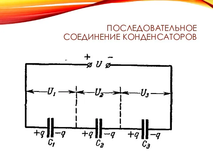 ПОСЛЕДОВАТЕЛЬНОЕ СОЕДИНЕНИЕ КОНДЕНСАТОРОВ