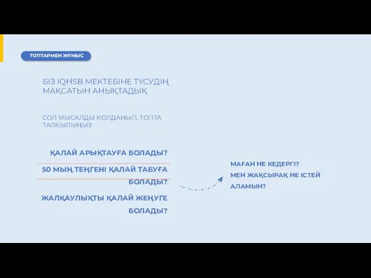 ҚАЛАЙ АРЫҚТАУҒА БОЛАДЫ? 50 МЫҢ ТЕҢГЕНІ ҚАЛАЙ ТАБУҒА БОЛАДЫ? ЖАЛҚАУЛЫҚТЫ