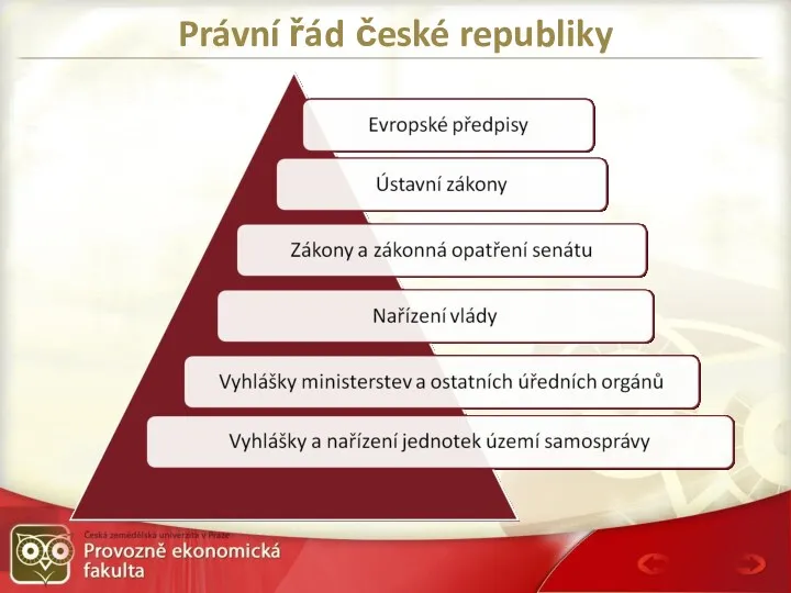 Právní řád české republiky