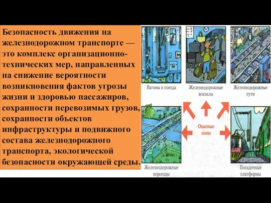 Безопасность движения на железнодорожном транспорте — это комплекс организационно-технических мер,