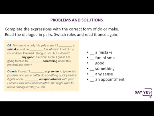 PROBLEMS AND SOLUTIONS __ a mistake __ fun of smn
