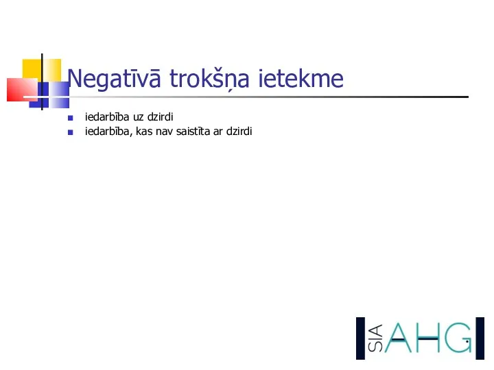 Negatīvā trokšņa ietekme iedarbība uz dzirdi iedarbība, kas nav saistīta ar dzirdi