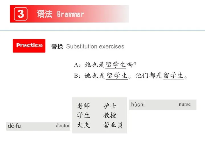 语法 Grammar 3 Practice